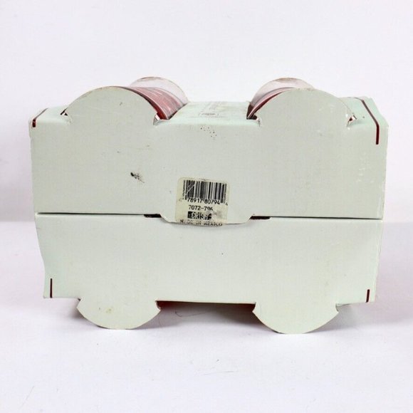 Vintage Crisa Red Roses Green Leaves Tumblers Set Of 4 16 OZ NEW - Picture 7 of 7